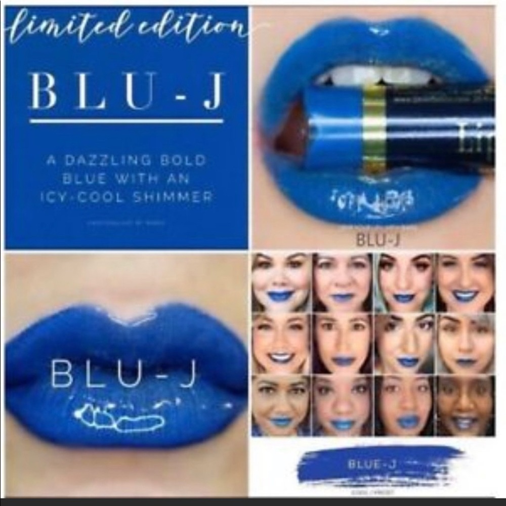 **Limited Edition** LipSense Blu-J Lipstick